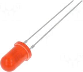OPTOSUPPLY LED | red | 5mm