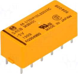 Panasonic Relay: electromagnetic | 4PST |