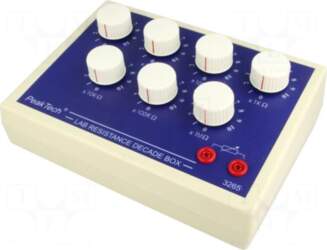 PEAKTECH Decade box: resistance | 0÷9999999Ώ