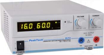 PEAKTECH Laboratory power supply: programmable |