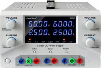 PEAKTECH Laboratory power supply: standard |