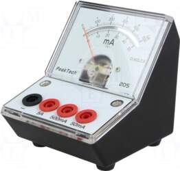 PEAKTECH Meter: table | analogue |