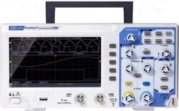 PEAKTECH Oscilloscope: digital | Ch: 2