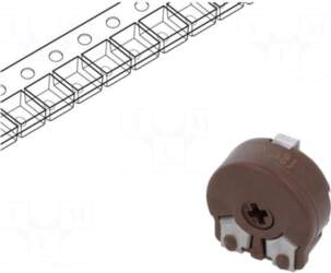PIHER Potentiometer: mounting | 10kΩ |
