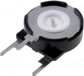 PIHER Potentiometer: mounting | single turn