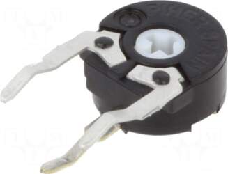 PIHER Potentiometer: mounting | 500kΩ |