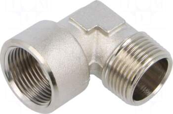 PNEUMAT Threaded fitting | nickel plated