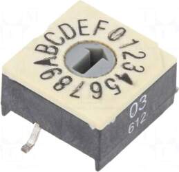 PTR HARTMANN Encoding switch | HEX/BCD