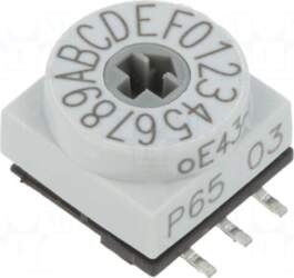 PTR HARTMANN Encoding switch | HEX/BCD