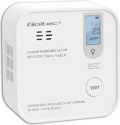 Qoltec 52577 Wireless Carbon monoxide (CO)
