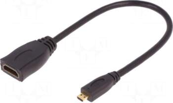 QOLTEC Cable | HDMI socket,micro