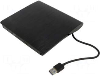 QOLTEC External DVD drive | black