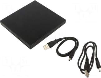 QOLTEC External DVD drive | black