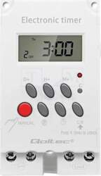 QOLTEC Programmable time switch | for