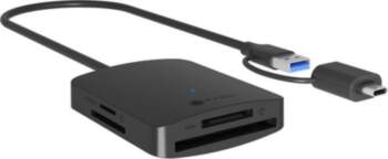 Raidsonic 4-in-1 Card Reader with USB