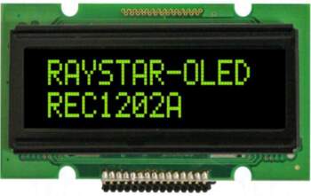 RAYSTAR OPTRONICS Display: OLED | alphanumeric