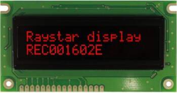 RAYSTAR OPTRONICS Display: OLED | alphanumeric
