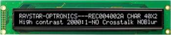 RAYSTAR OPTRONICS Display: OLED | alphanumeric