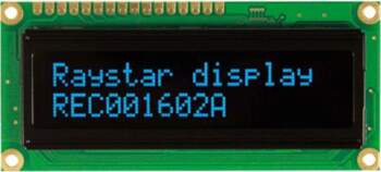 RAYSTAR OPTRONICS Display: OLED | alphanumeric