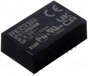 RECOM Converter: DC/DC | 10W |