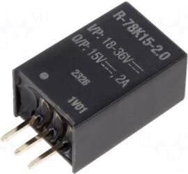 RECOM Converter: DC/DC | Uin: 18÷36VDC