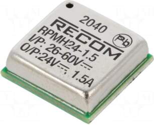 RECOM Converter: DC/DC | Uin: 26÷60VDC