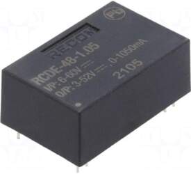RECOM Converter: DC/DC | Uin: 6÷60VDC