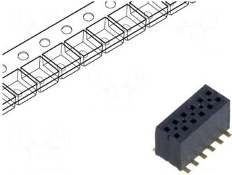 SAMTEC Connector: pin strips | socket