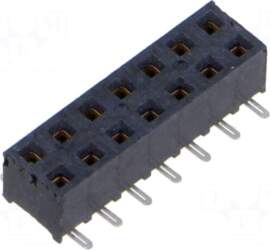 SAMTEC Connector: pin strips | socket