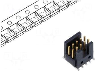 SAMTEC Connector: pin strips | socket