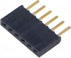 SAMTEC Connector: pin strips | socket