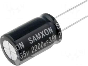 SAMXON Capacitor: electrolytic | low impedance