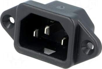 SCHURTER Connector: AC supply | socket