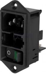 SCHURTER Connector: AC supply | socket