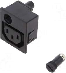 SCHURTER Connector: AC supply | socket
