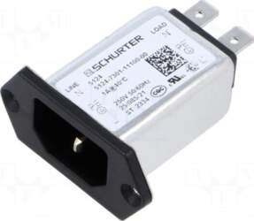 SCHURTER Connector: AC supply | socket