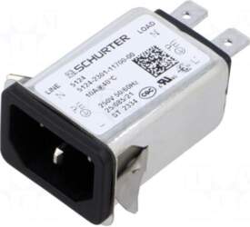 SCHURTER Connector: AC supply | socket