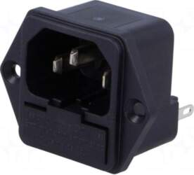 SCHURTER Connector: AC supply | socket