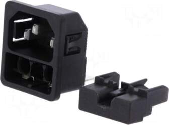 SCHURTER Connector: AC supply | socket