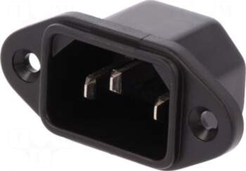 SCHURTER Connector: AC supply | socket