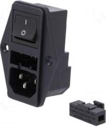 SCHURTER Connector: AC supply | socket