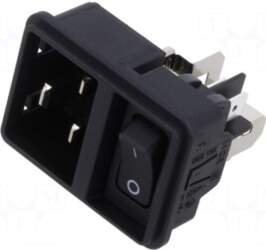 SCHURTER Connector: AC supply | socket