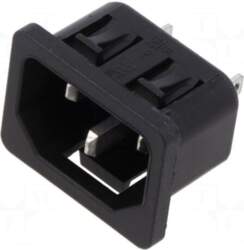 SCHURTER Connector: AC supply | socket
