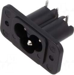 SCHURTER Connector: AC supply | socket