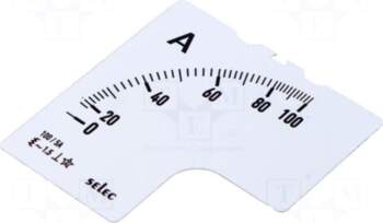 SELEC Scale | for analogue ammeter
