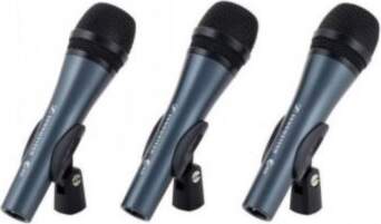 SENNHEISER 3PACK E835, MICROPHONE SET WITH