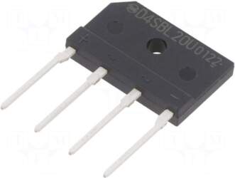 SHINDENGEN Bridge rectifier: single-phase | Urmax: