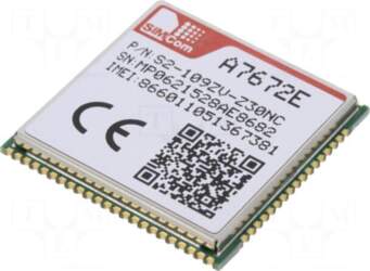 SIMCOM Module: LTE | Down: 10Mbps