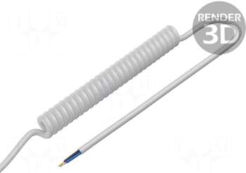 SIMECH Wire: coiled | 2x0.22mm2