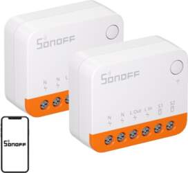 SONOFF MINIR4 (Extreme) Switch, 2-Pack